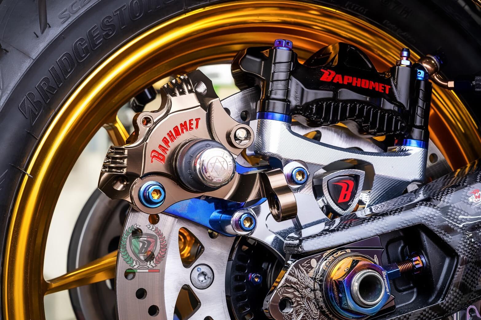 YAMAHA T-MAX 後煞車系統套件