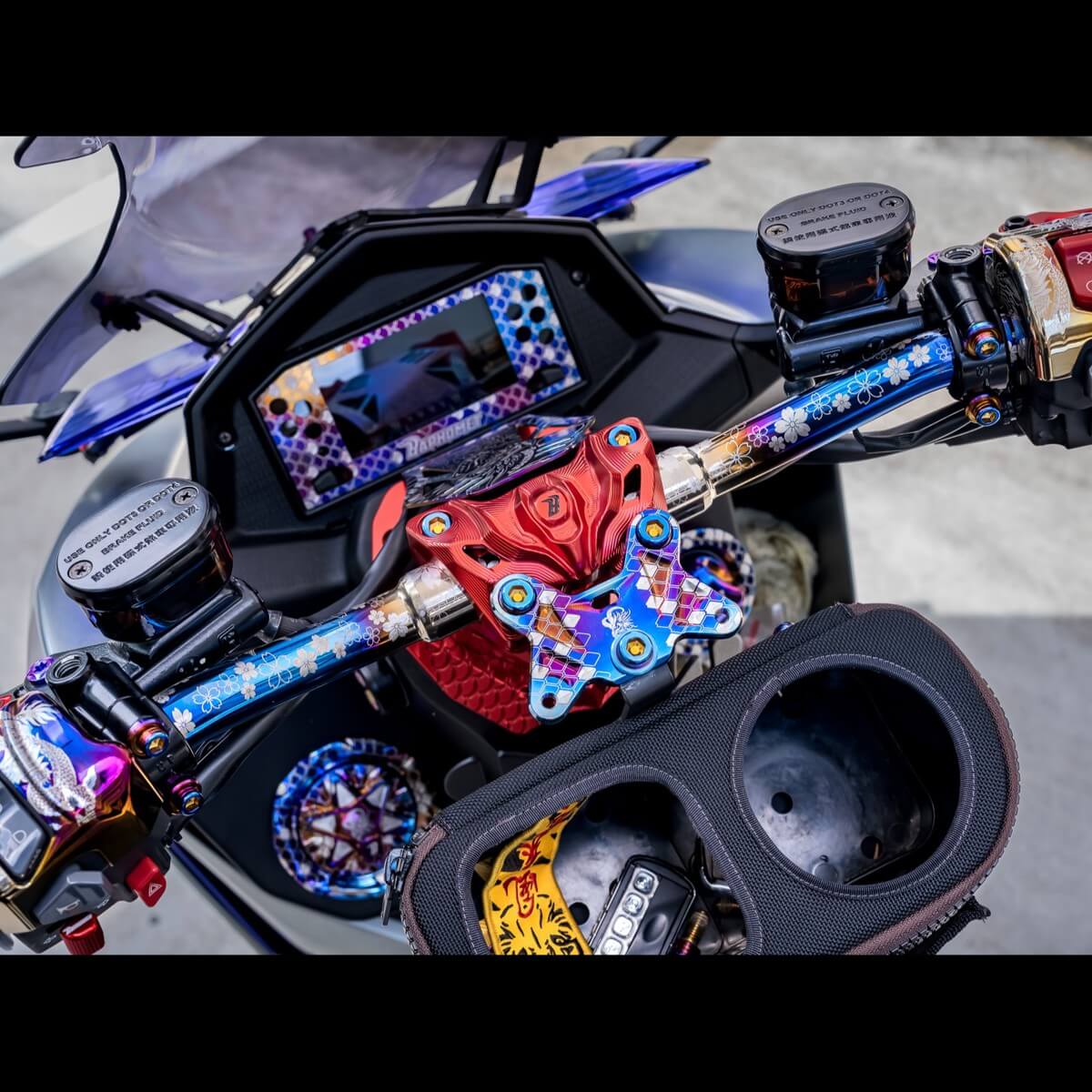 鈦合金龍頭把手