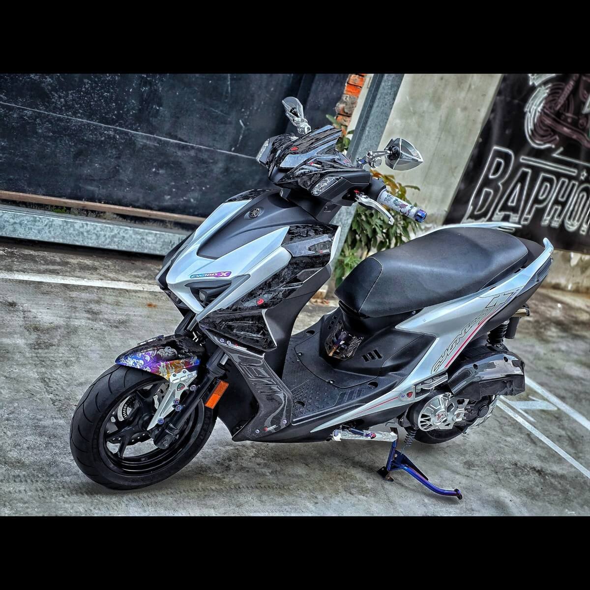 碳纖維空濾外蓋貼片