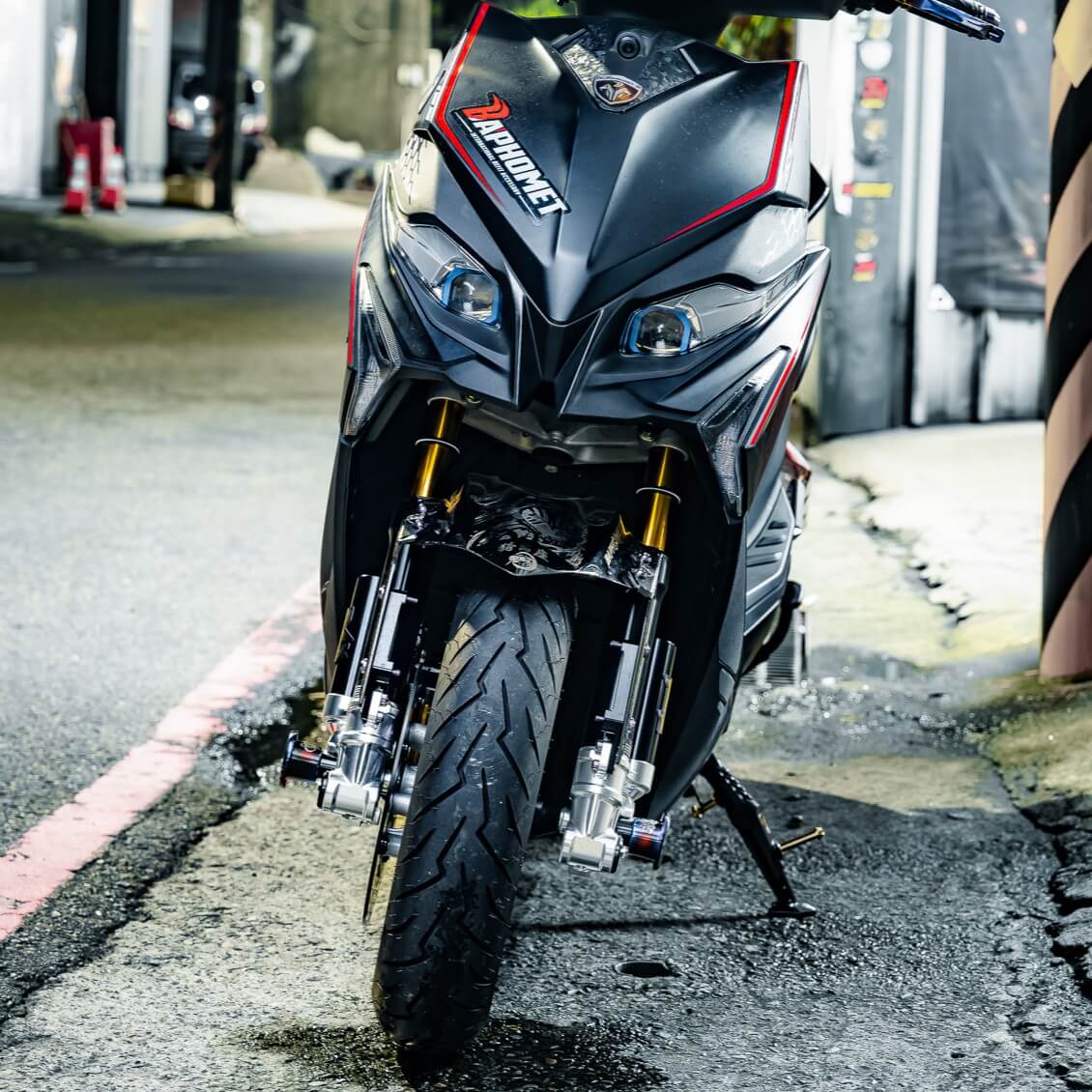 鈦合金前總成防倒杯