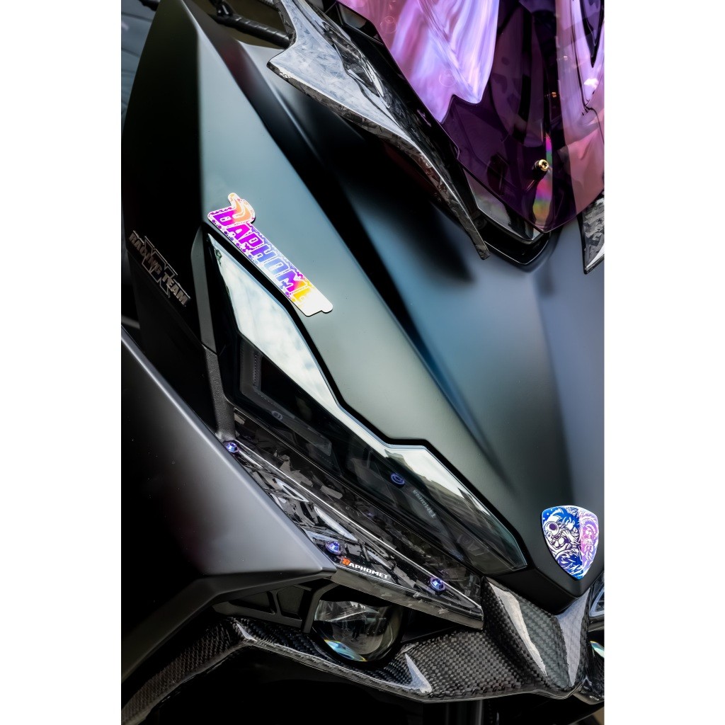 碳纖維車頭內風翼貼片