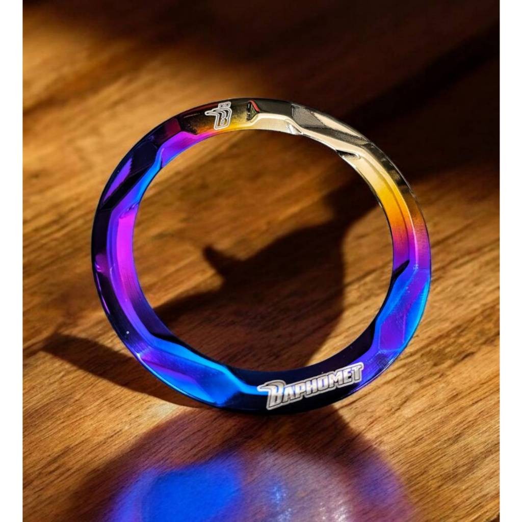  鈦合金油箱裝飾外環_光陽適用