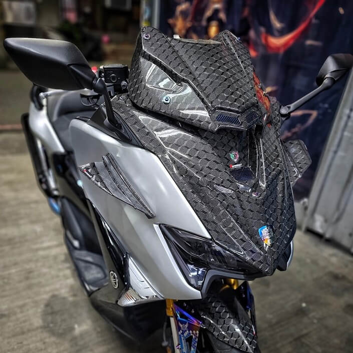 碳纖維風鏡下蓋 (17年式)