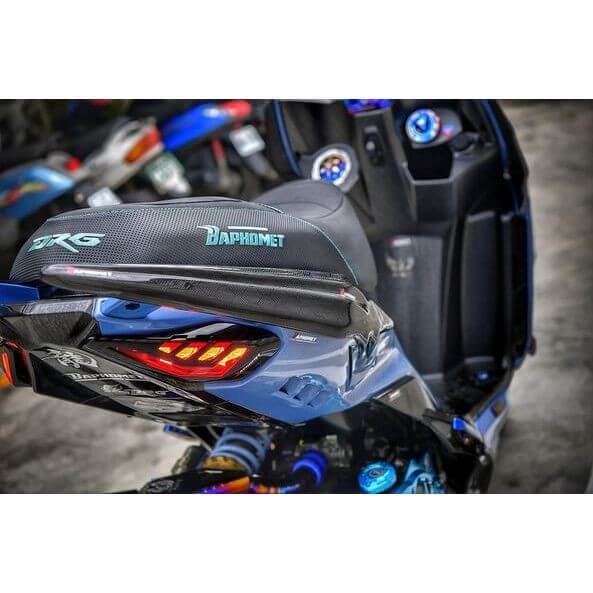 碳纖維後扶手貼片