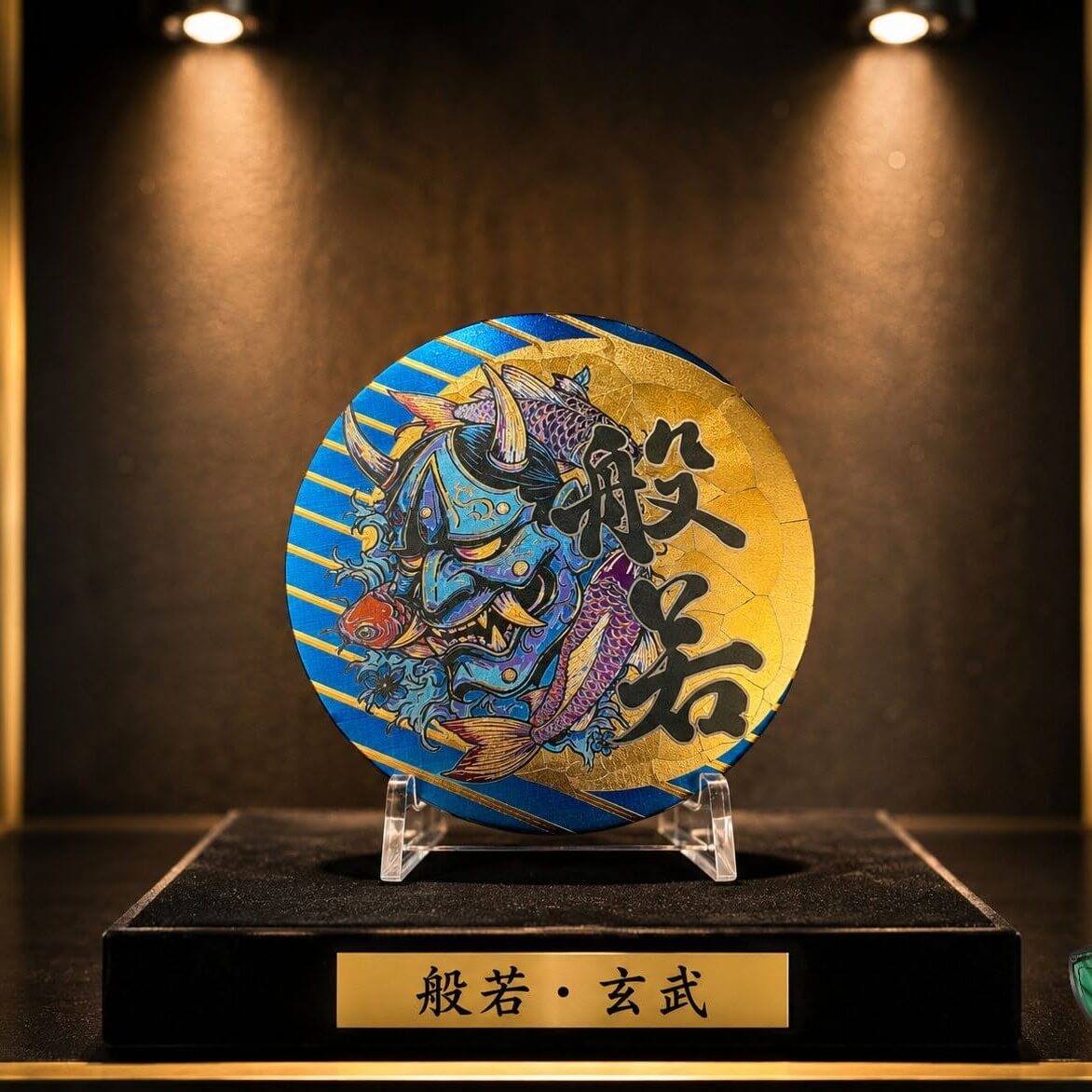鈦合金彩雕鈦片_圓形