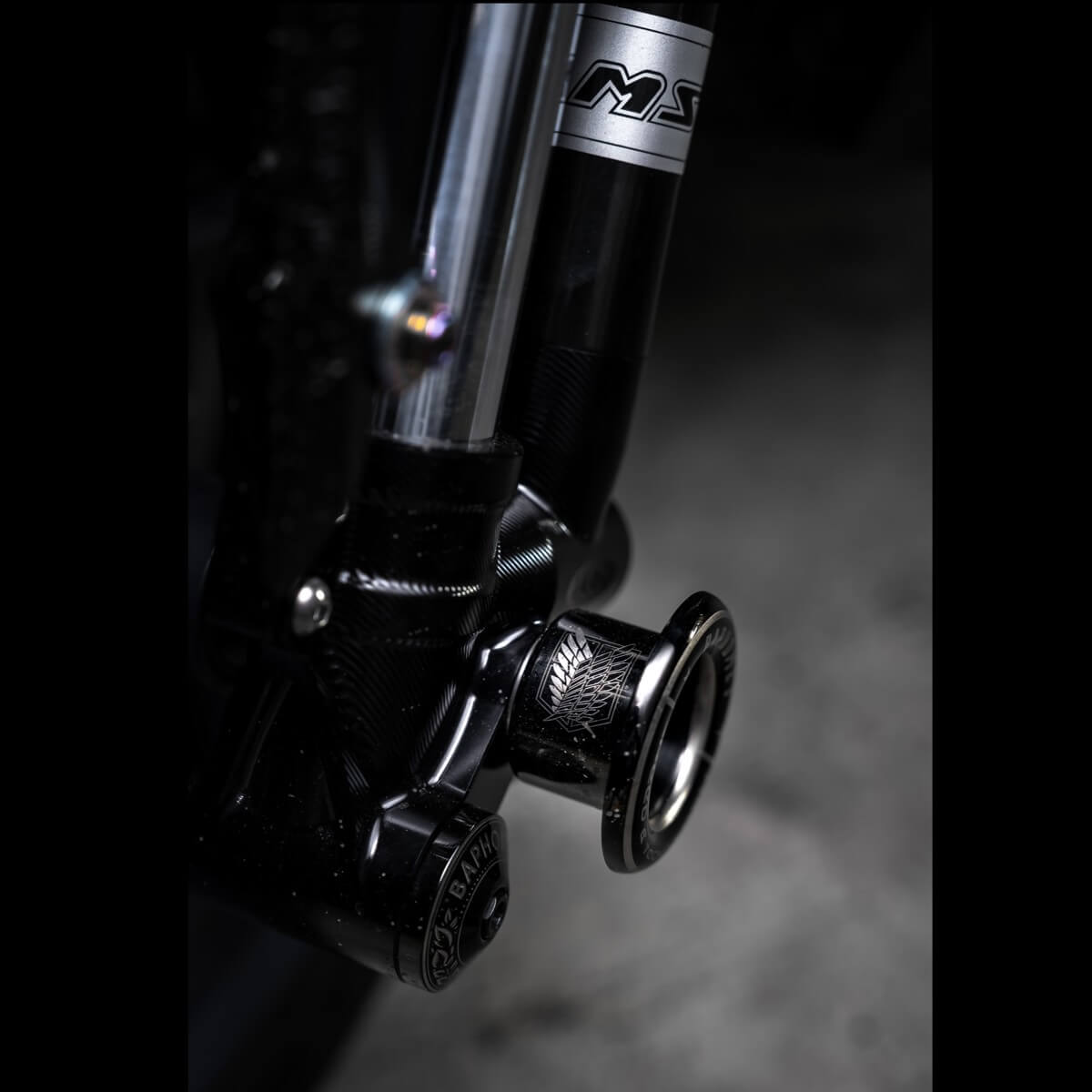 鈦合金前總成防倒杯