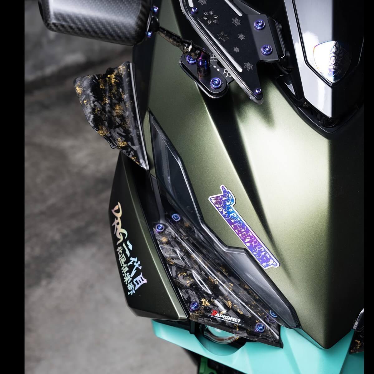 碳纖維擾流定風翼