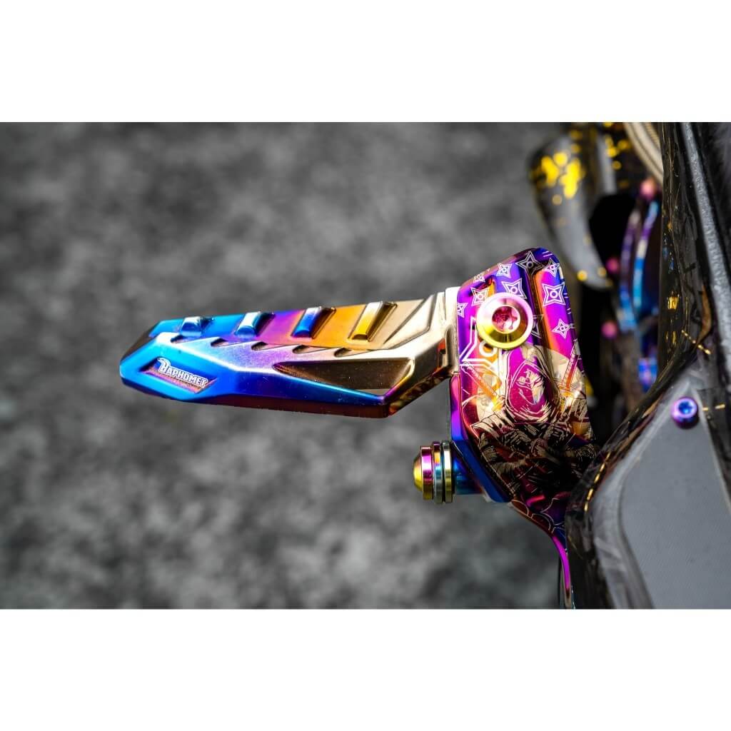 鈦合金後移加長飛炫腳踏_全鈦版本