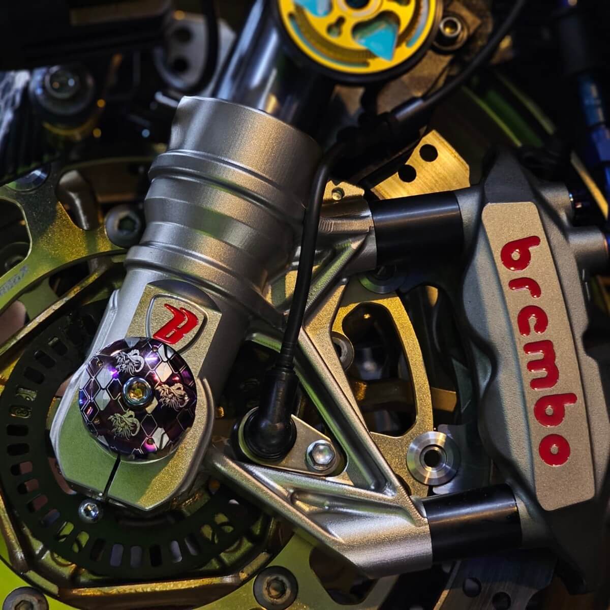 鋁合金前避震下座