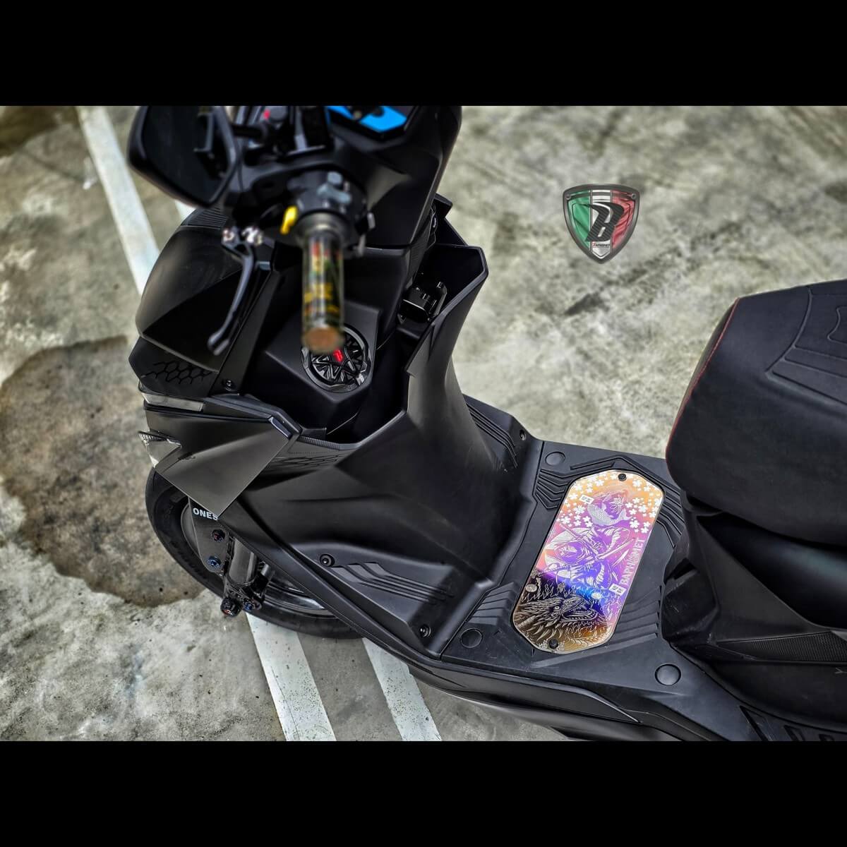 鈦合金腳踏裝飾底板