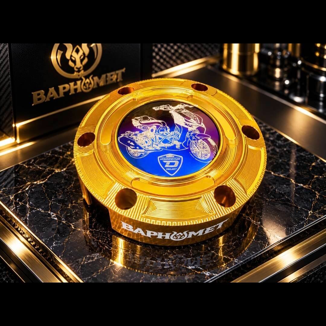 鋁合金陽極汽油泵浦CNC飾蓋