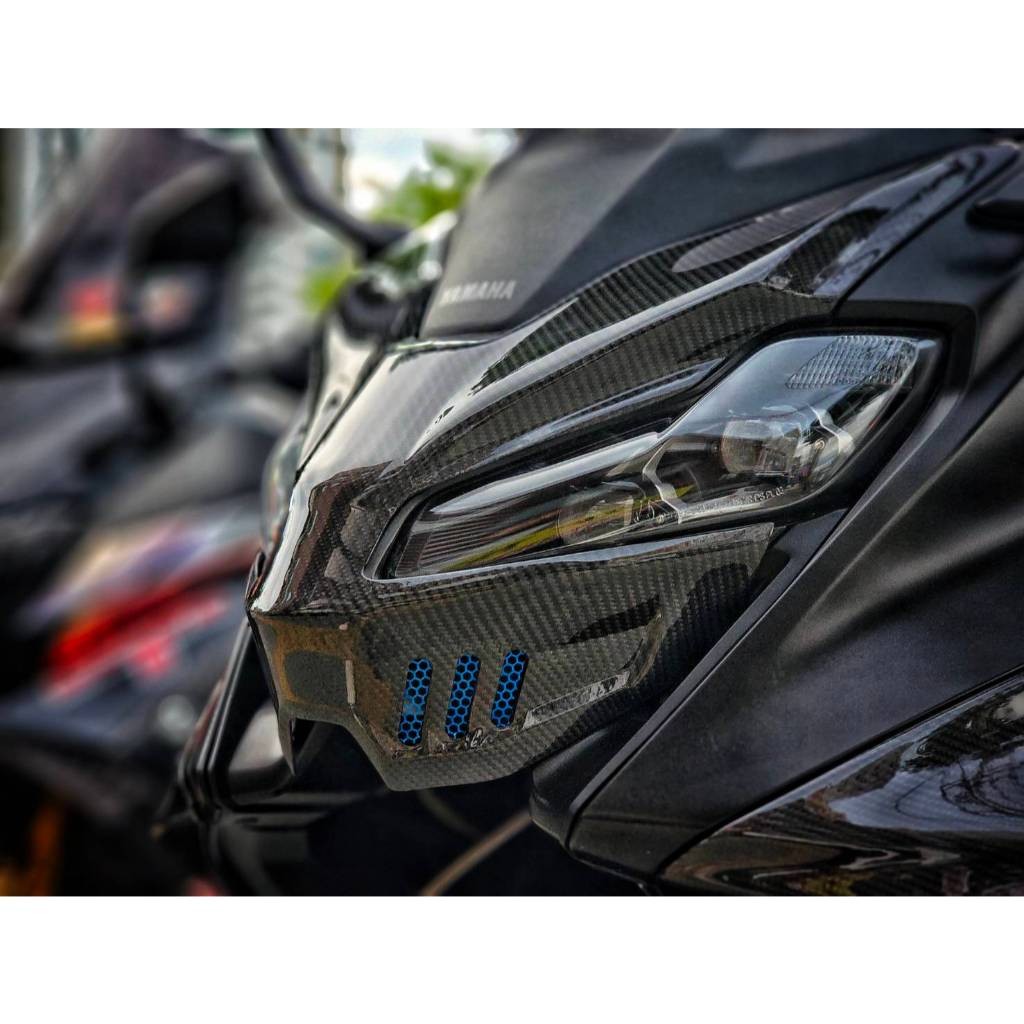 戰魂系列碳纖維車頭面罩