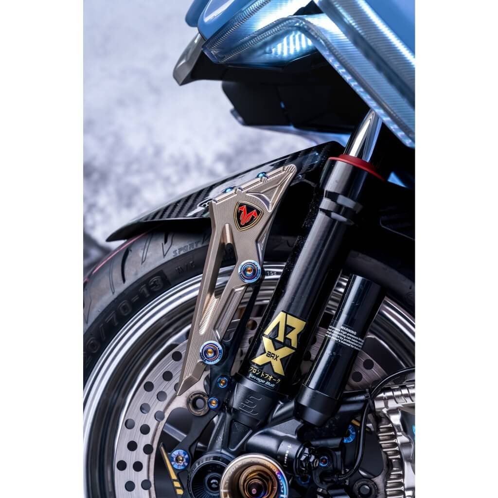 鋁合金分離式碳纖維前土除