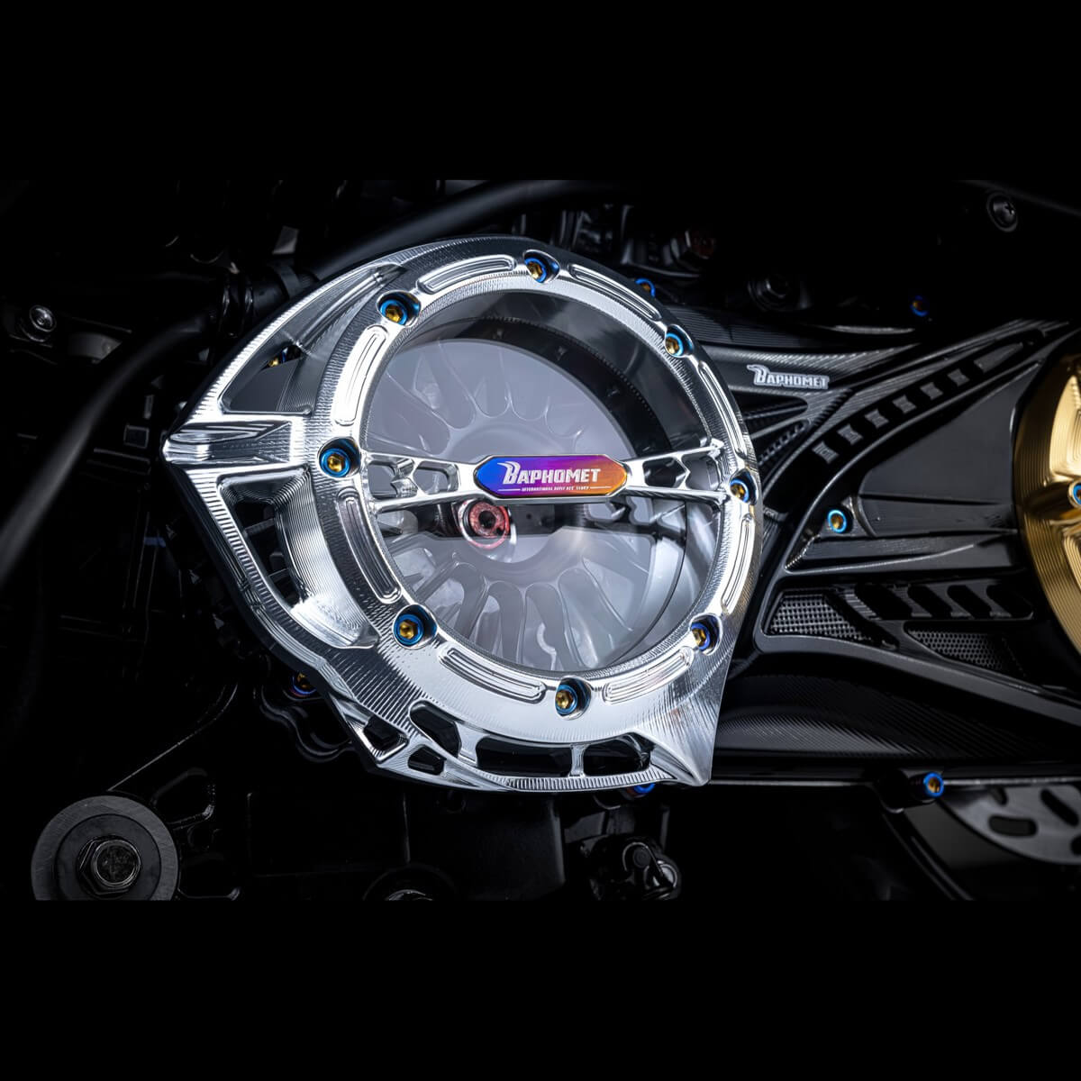 鋁合金CNC一體式傳動蓋_渦輪暴君