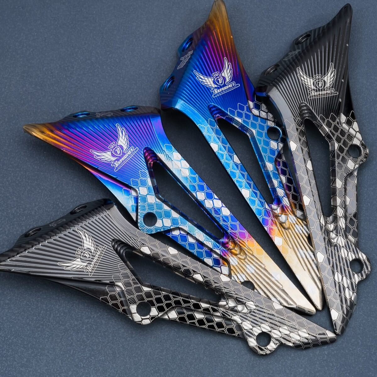 鈦合金CNC分離式前土除_碳纖維版本