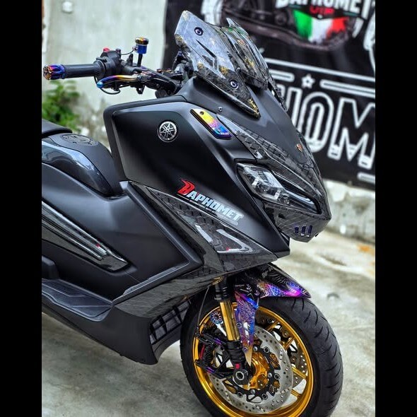 鈦合金後照鏡裝飾蓋