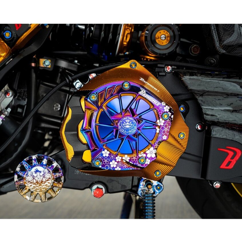 鈦合金傳動進氣散熱外蓋_單買外蓋