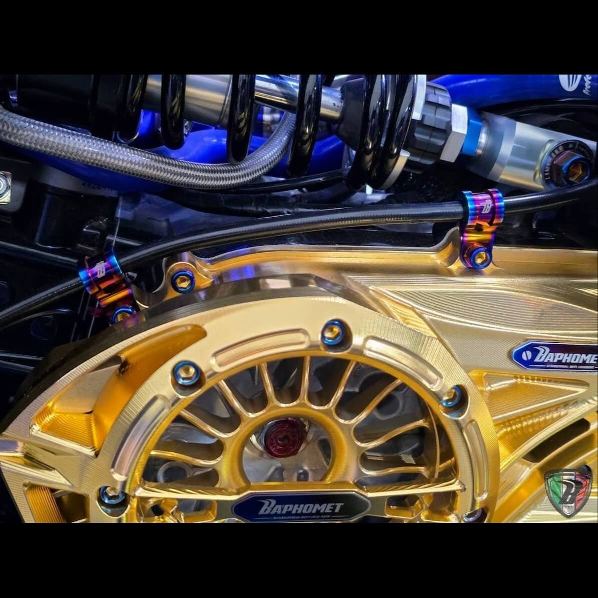 不鏽鋼鍍鈦油管束環