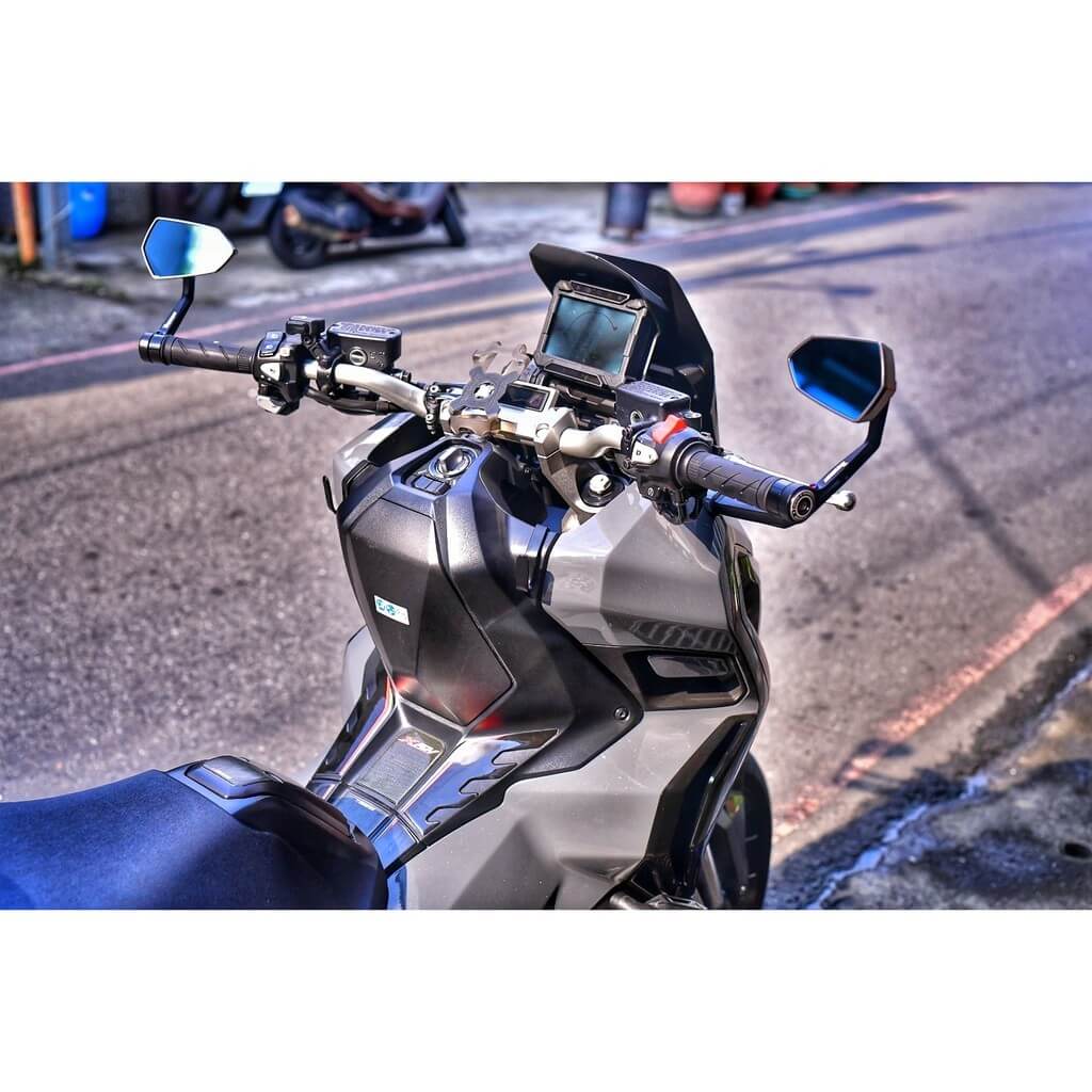 鋁合金陽極手裏劍端子鏡_藍鏡