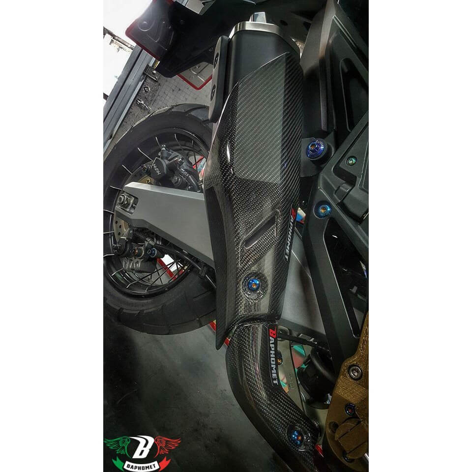 碳纖維防燙蓋_原廠排氣管