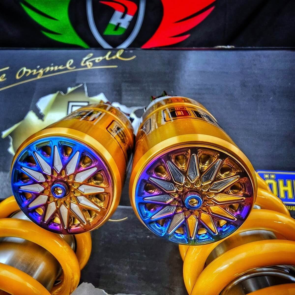 OHLINS鈦合金旋鈕 (小)