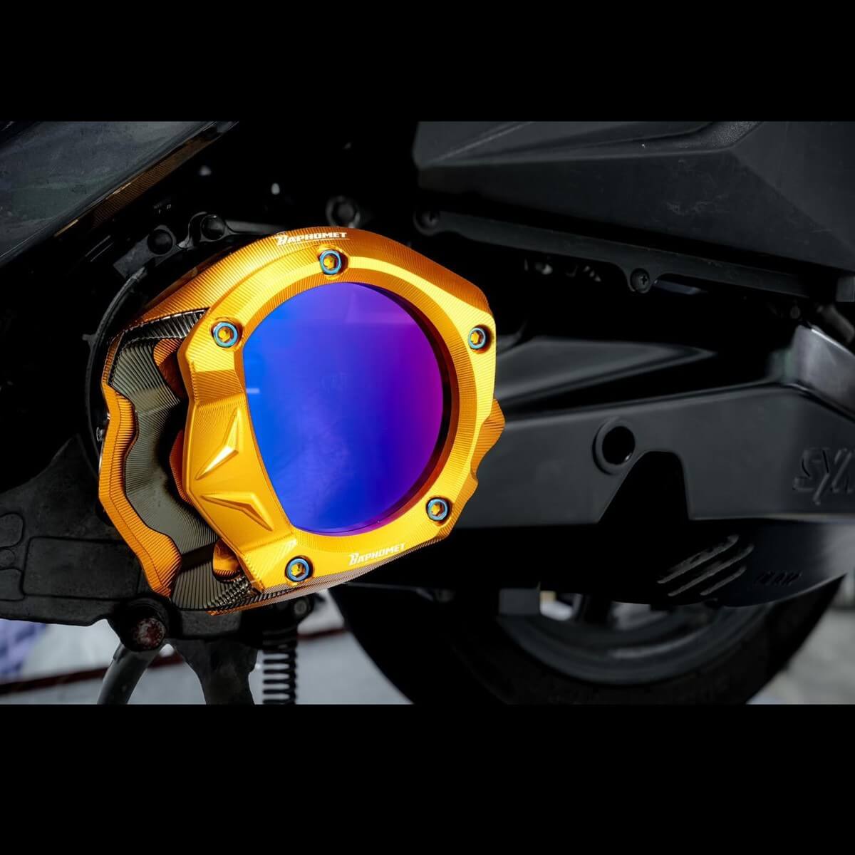 鋁合金傳動進氣散熱蓋_三層式V1