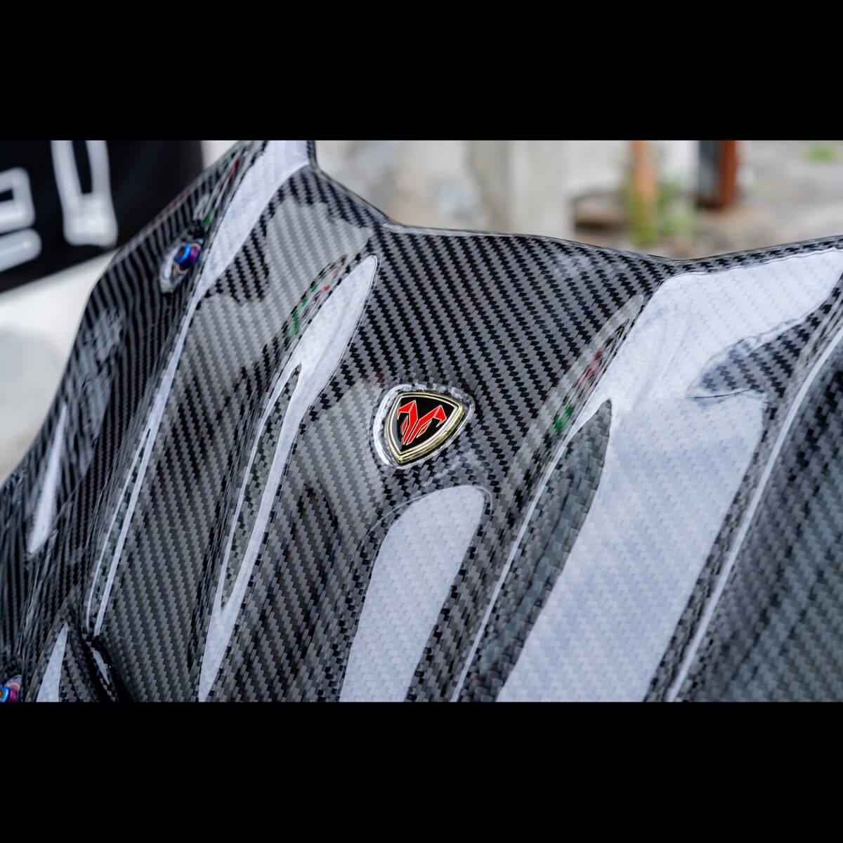 碳纖維衝刺短風鏡