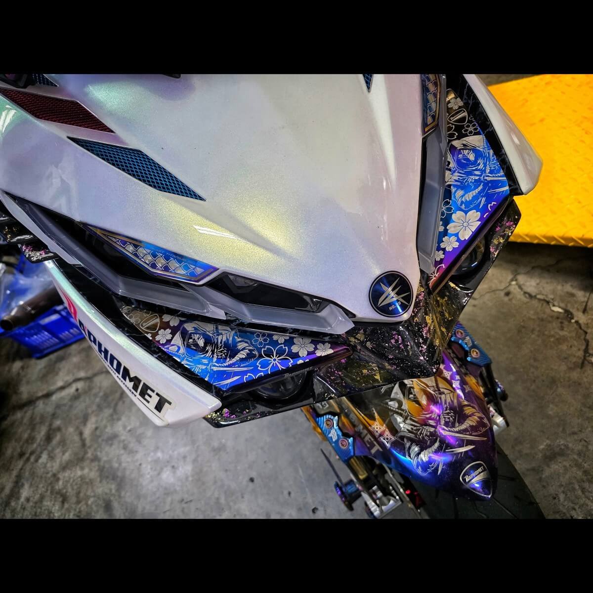 鈦合金車頭內風翼貼片