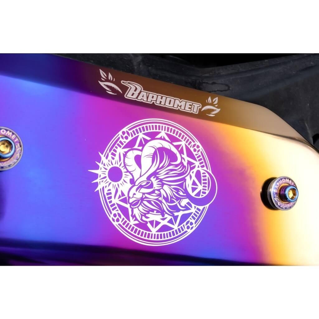 鈦合金排氣管防燙蓋