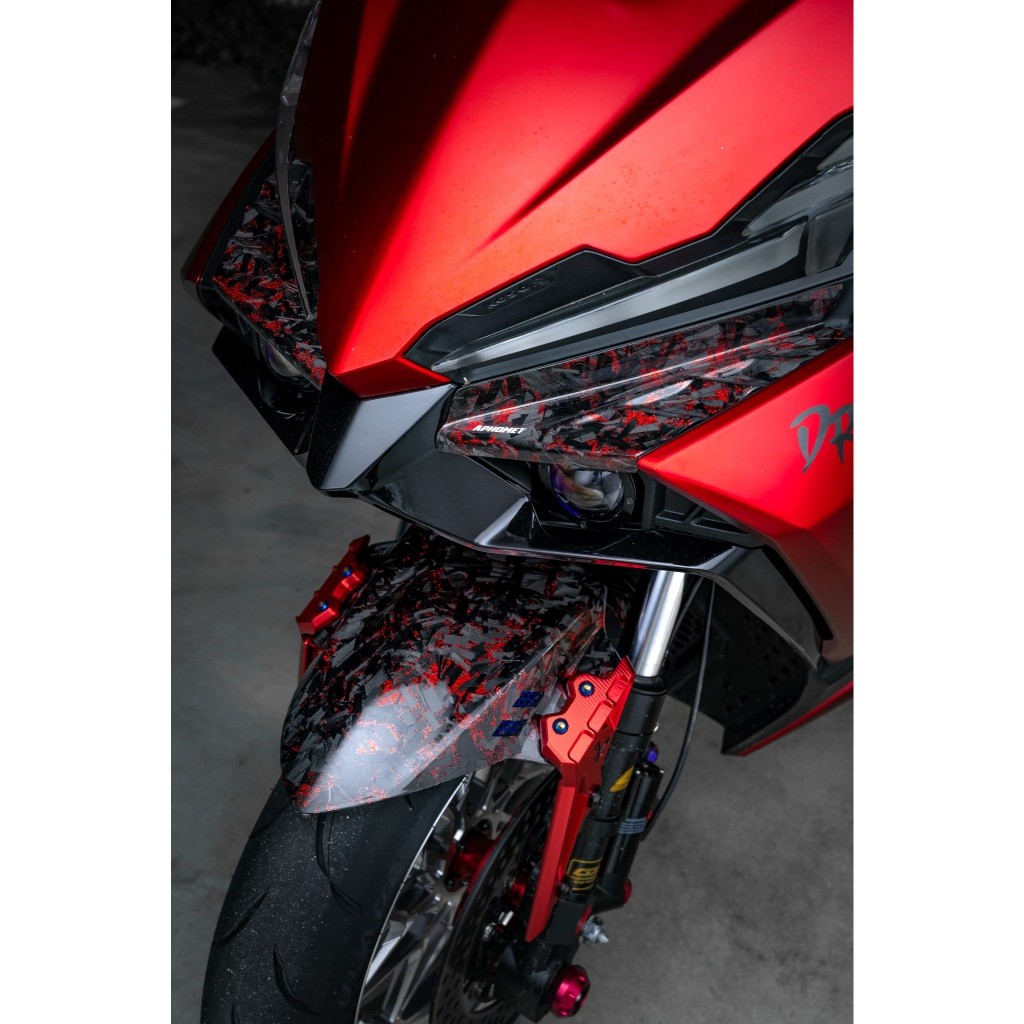 碳纖維車頭內風翼貼片