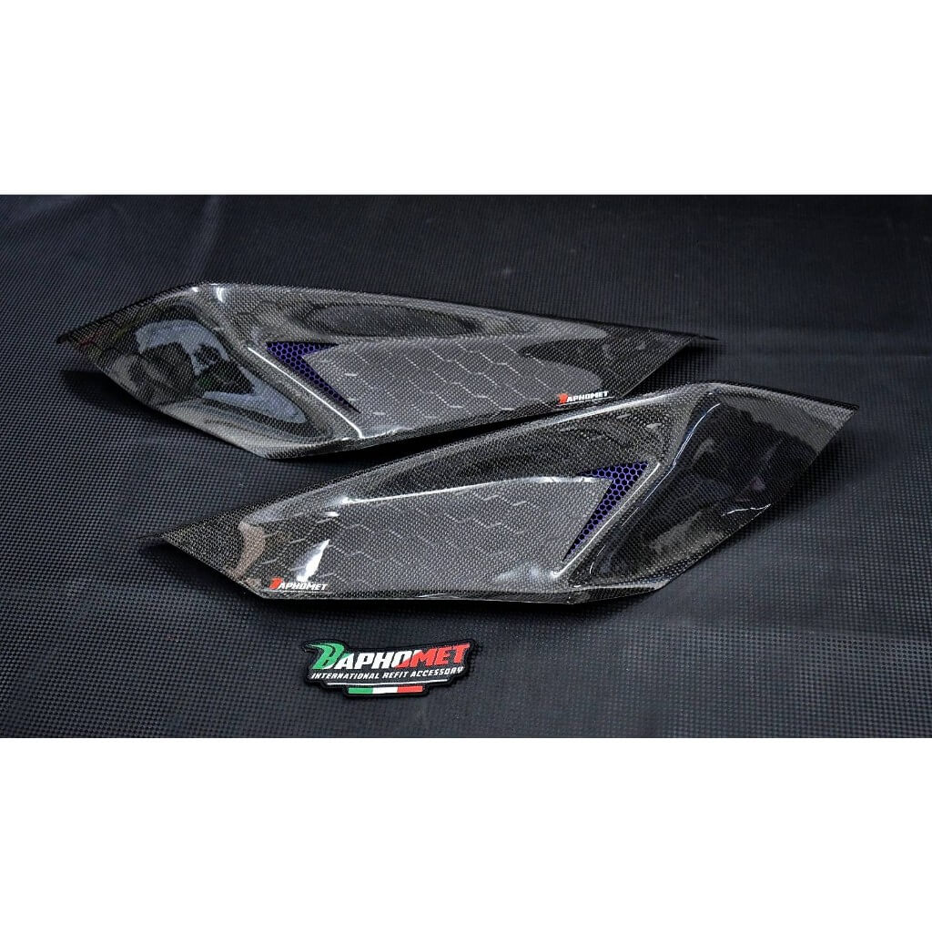 碳纖維後左右寬體貼片