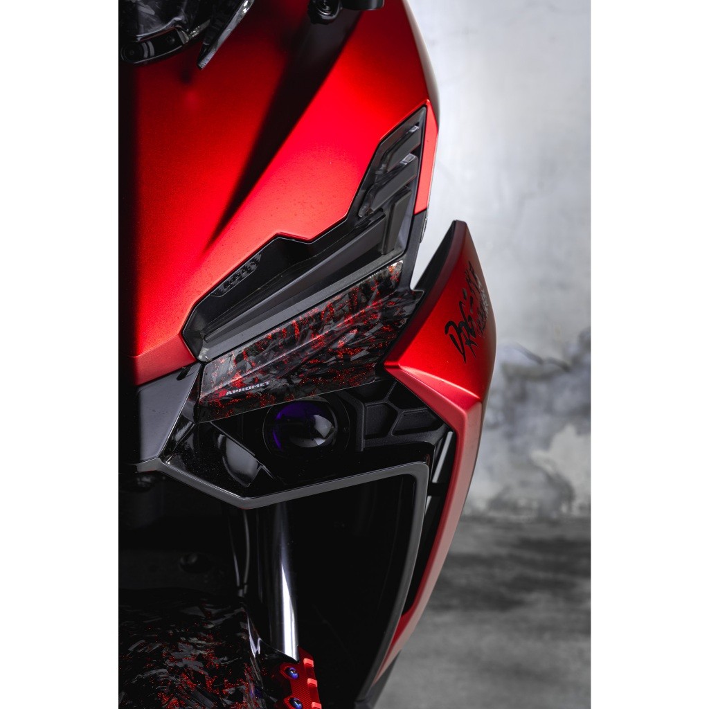 碳纖維車頭內風翼貼片