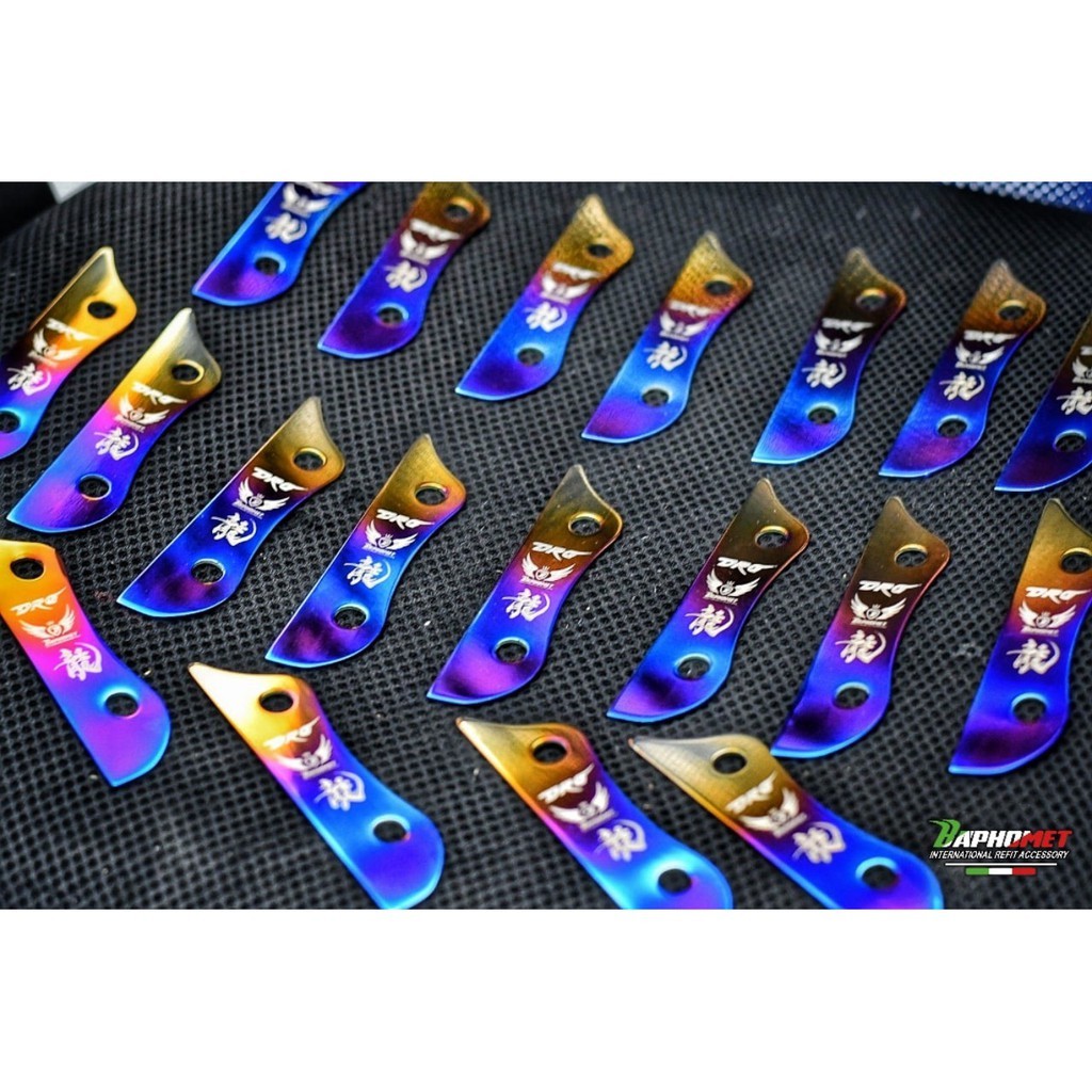 鈦合金原廠前叉裝飾片