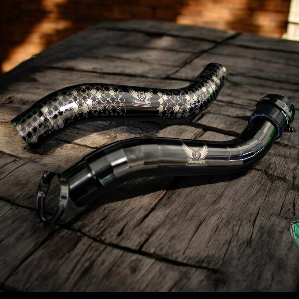 鈦合金節燒進氣肥腸