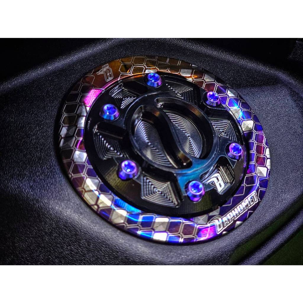  鈦合金油箱裝飾外環_光陽適用