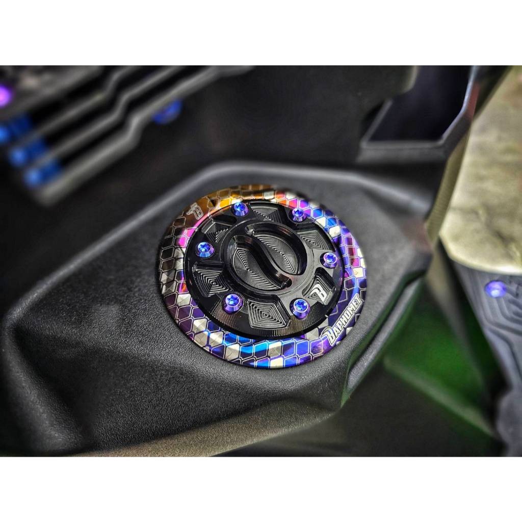  鈦合金油箱裝飾外環_光陽適用