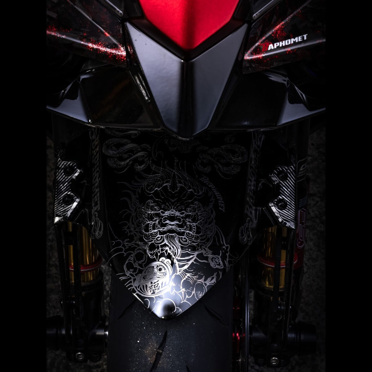 鈦合金CNC分離式前土除_全鈦版本