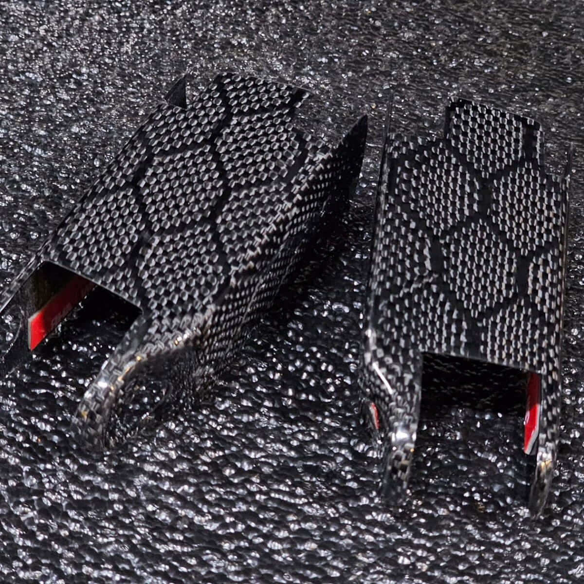 碳纖維腳踏底座裝飾蓋