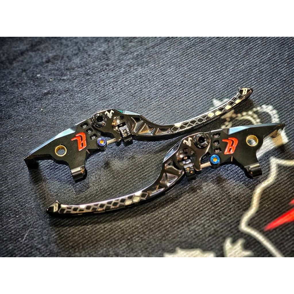 鈦合金可調節煞車拉桿