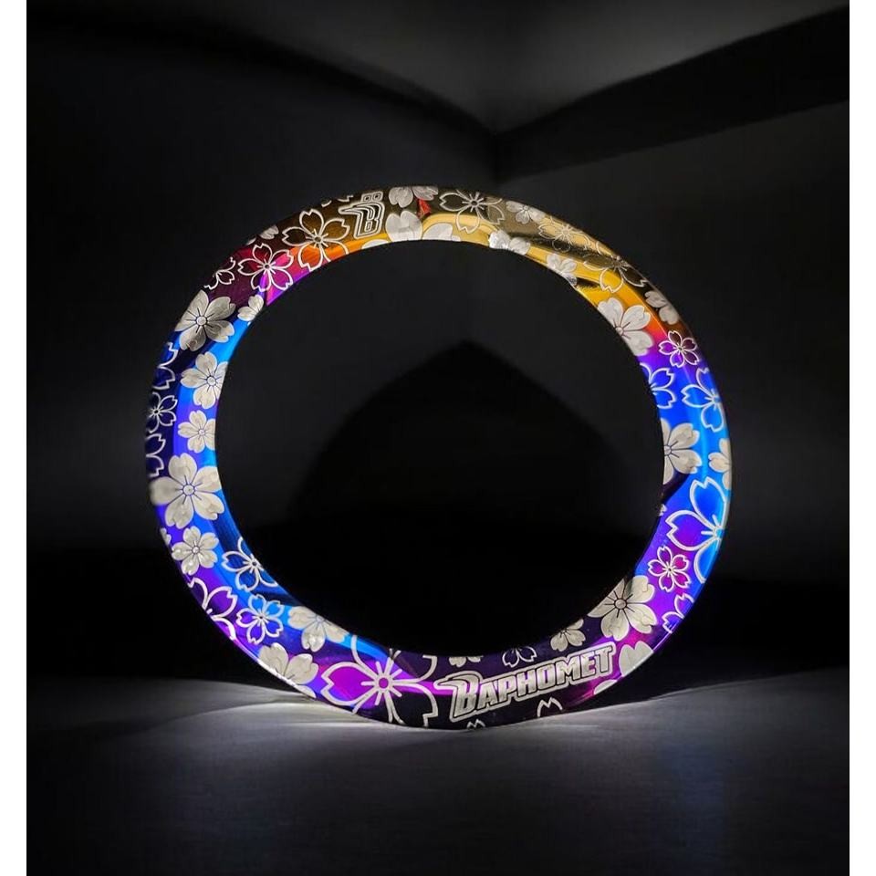  鈦合金油箱裝飾外環_光陽適用