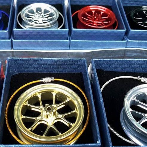 鋁合金鑰匙圈_OVER鍛框樣式 