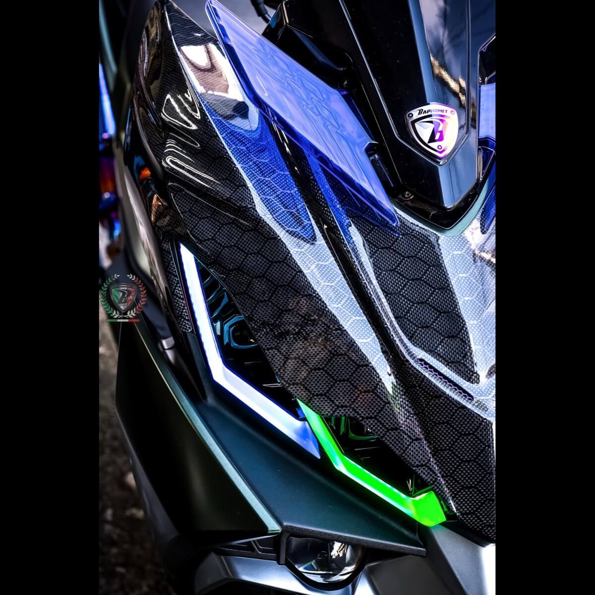 碳纖維龍鎧大盾貼片