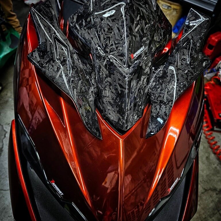 碳纖維小盾空力套件