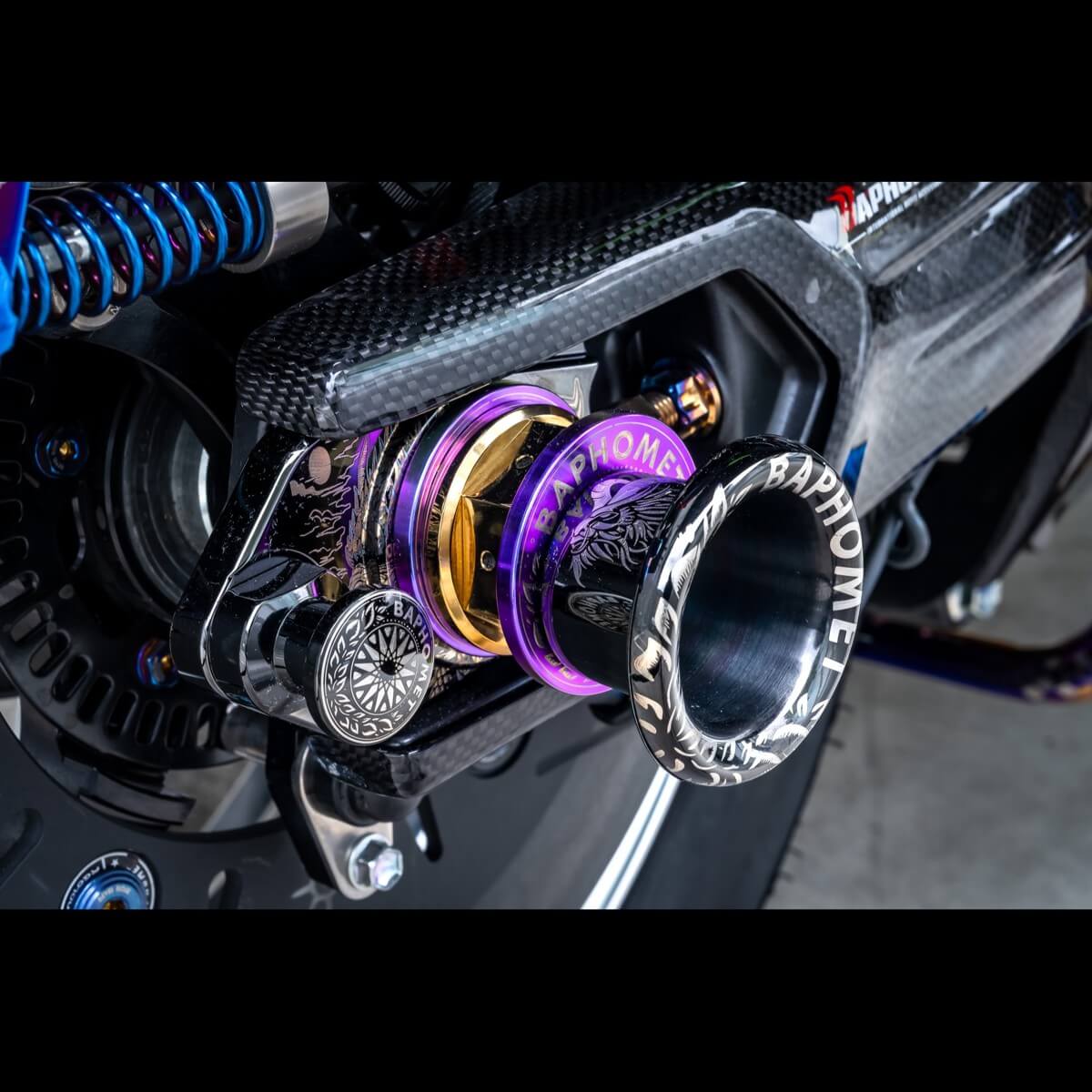 鈦合金防摔杯 (TMAX前後輪專用)