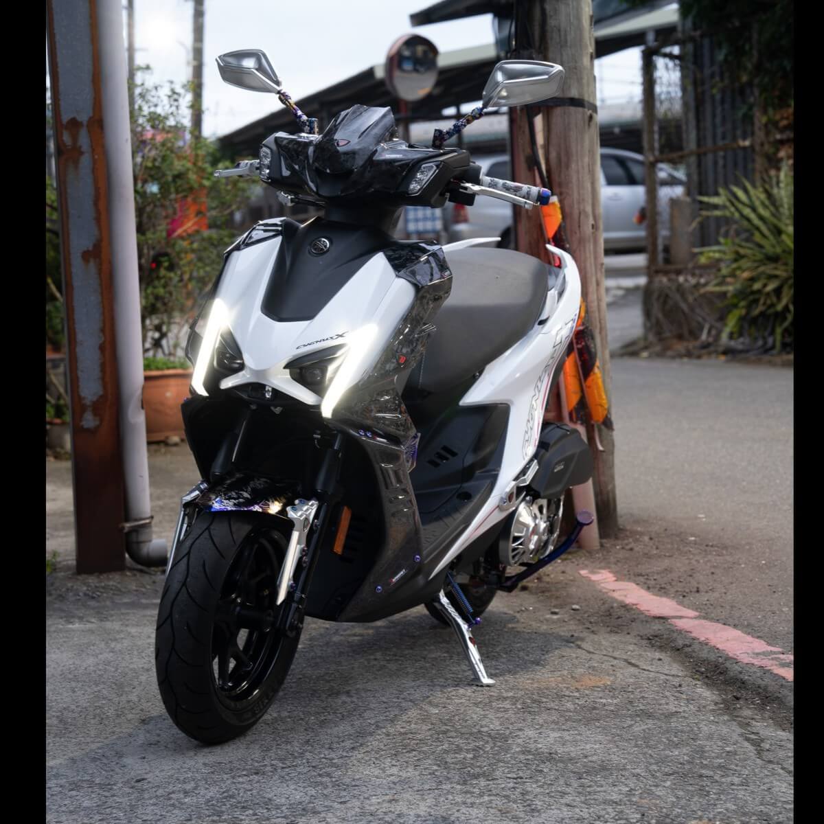 碳纖維下擾流空力套件