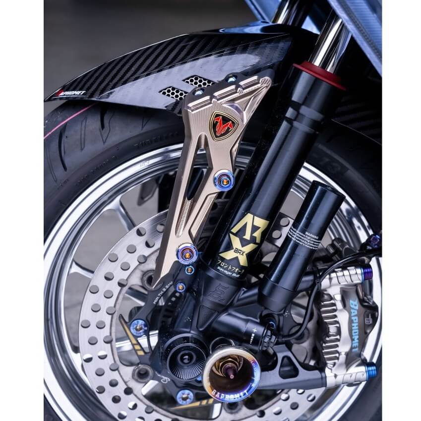 鋁合金分離式碳纖維前土除