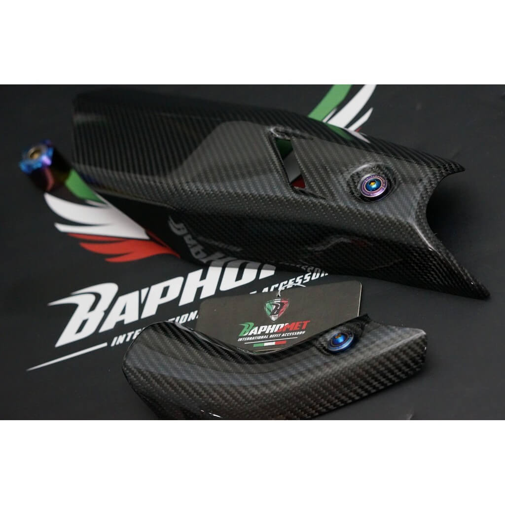 碳纖維防燙蓋_原廠排氣管