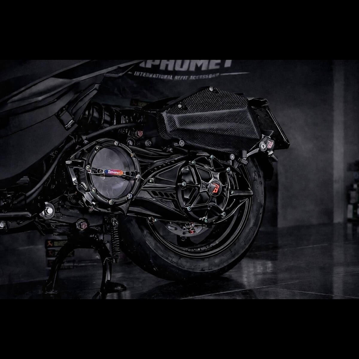 鋁合金CNC一體式傳動蓋_渦輪暴君