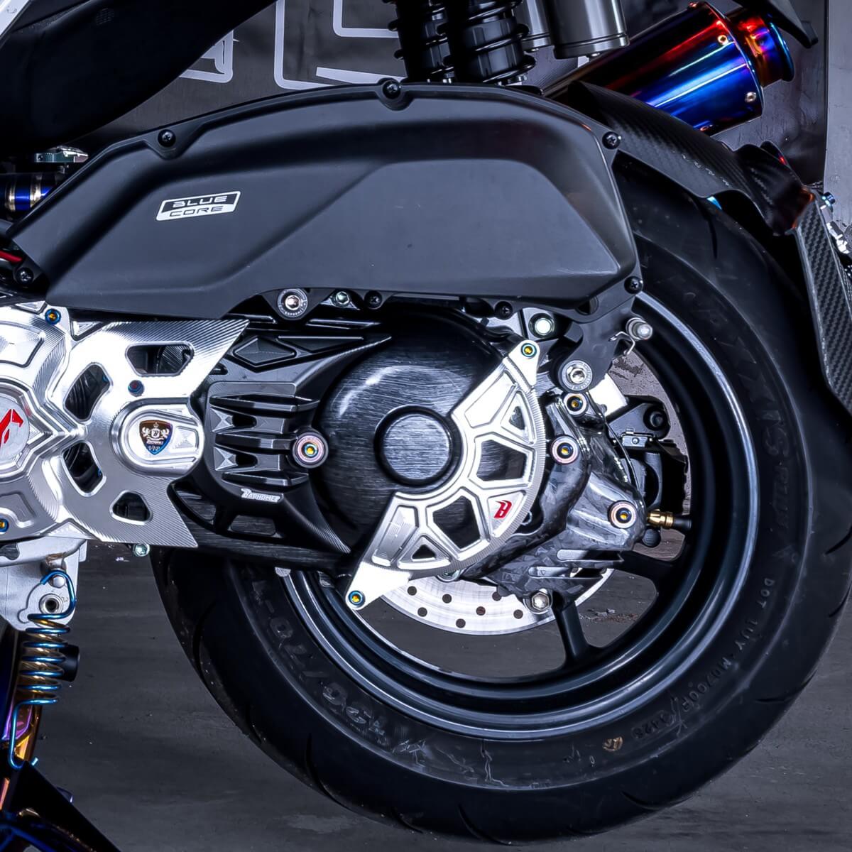 碳纖維傳動後保護蓋