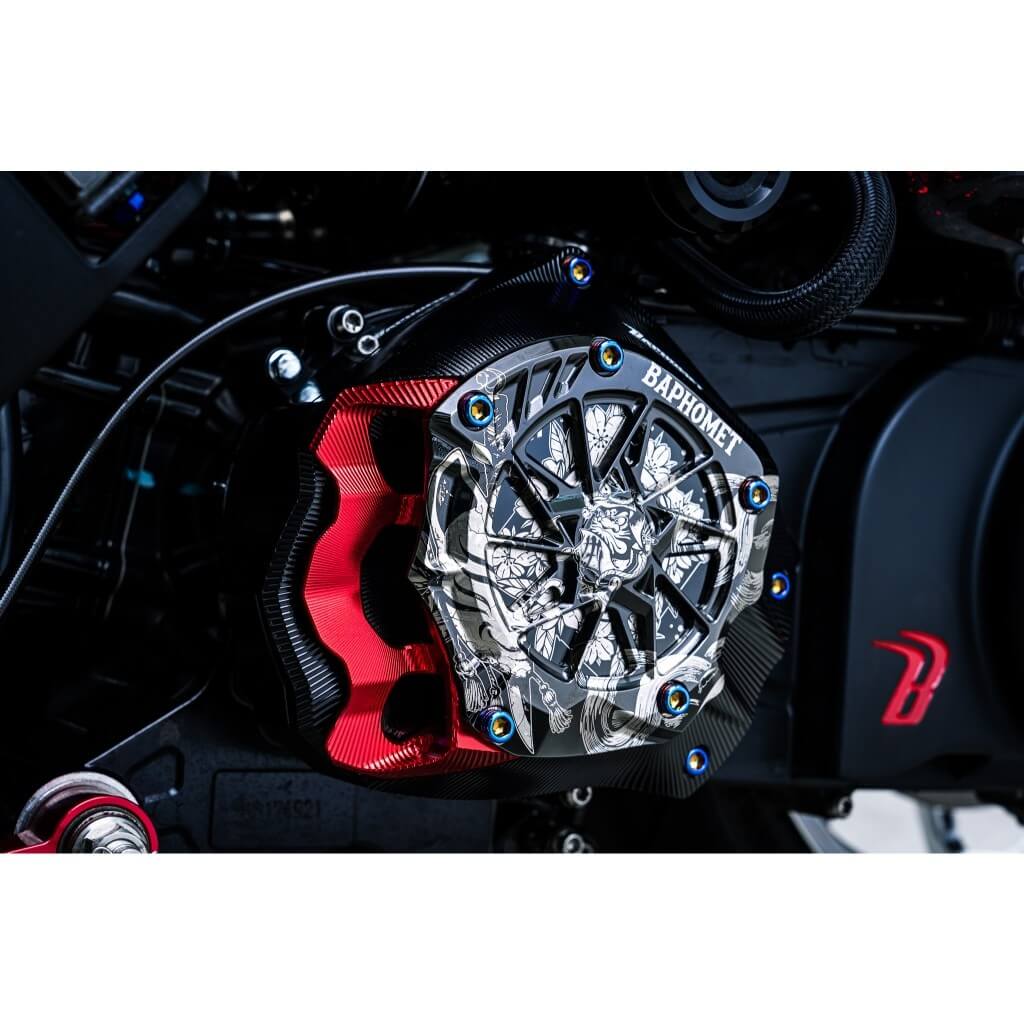 鋁合金傳動進氣散熱蓋_三層式V1